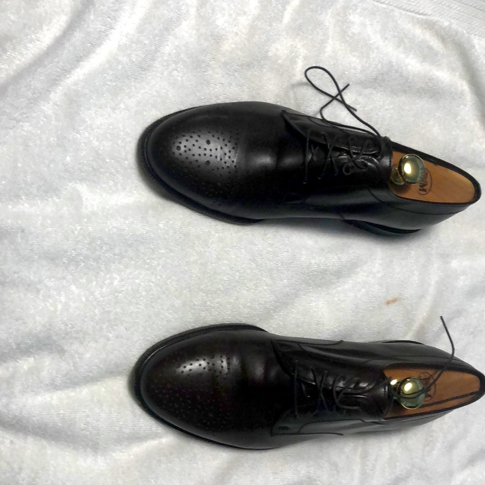 Salvatore Ferragamo brogues. Size 10.5 EE. Excellent condition.